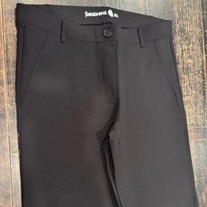 Betabrand Classic Black Trousers
